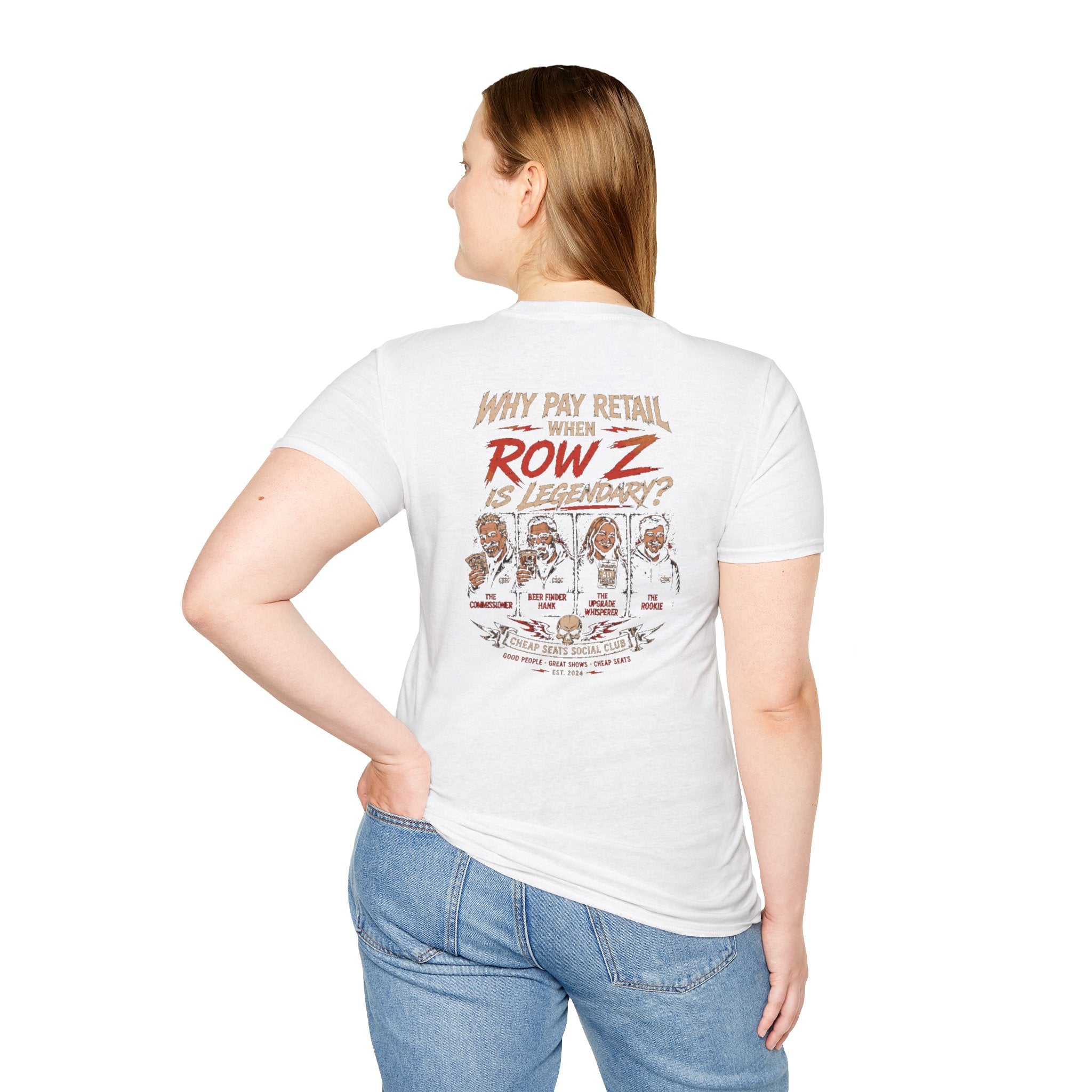 CSSC "Cheap Seats Social Club" T-Shirt — Row Z Legendary Fan Tee