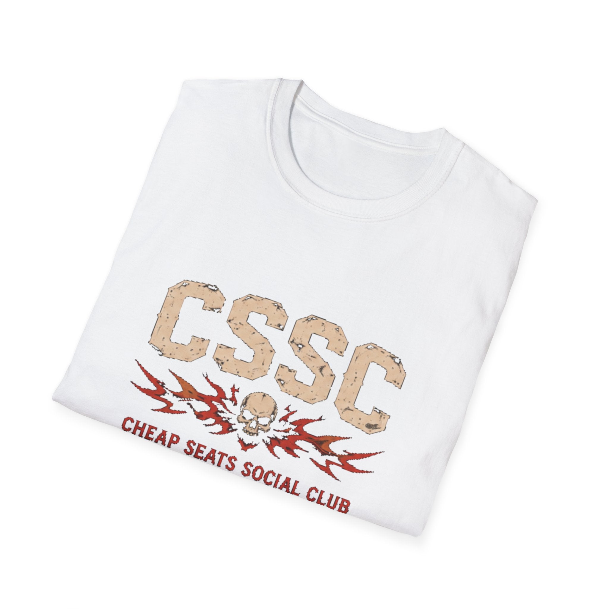 CSSC "Cheap Seats Social Club" T-Shirt — Row Z Legendary Fan Tee