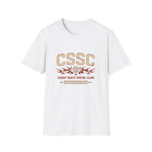 CSSC "Cheap Seats Social Club" T-Shirt — Row Z Legendary Fan Tee